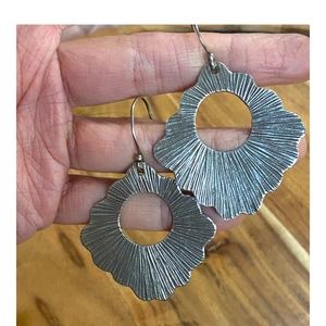 Karen Hill Tribe Silver Earrings